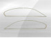 Комплект лекал на молдинги вокруг окон дверей BMW 5-series (2020) G30