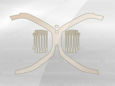 Комплект лекал для решетки радиатора BMW X6 (2020)