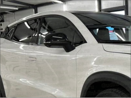 Changan UNI-T (2023): боковые стойки крыши автомобиля (электронные лекала)