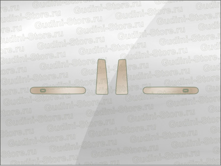 Changan UNI-T (2023): Комплект на ручки дверей (электронные лекала)