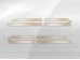 Комплект лекал на накладки дверей Chery Tiggo 8 PRO / PRO MAX (2022)