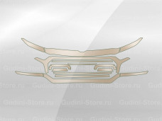 Комплект лекал для решетки радиатора Dodge Ram 1500 (2020)