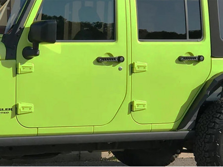 Комплект лекал на петли Jeep Wrangler (2015-2018) Rubicon 4 door