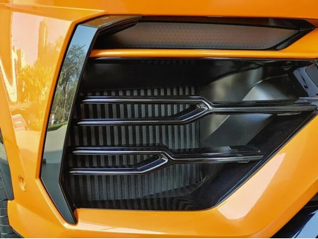 Комплект лекал для глянцевых вставок в передний бампер Lamborghini Urus (2020)