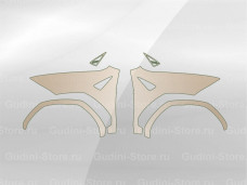Комплект лекал на крылья Lamborghini Urus (2020)