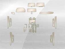 Комплект лекал для салона Lexus GS (2013-2015)