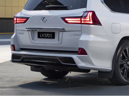 Комплект лекал для заднего бампера Lexus LX (2020)