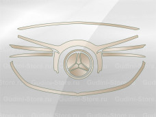 Комплект лекал для решетки радиатора Mercedes-Benz V-class (2021)